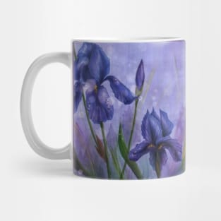 Fleur-de-Lis Flowers Mug